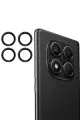 Joko Xiaomi Redmi Note 14 Pro 4G PVD Metal Kamera Lens - Siyah