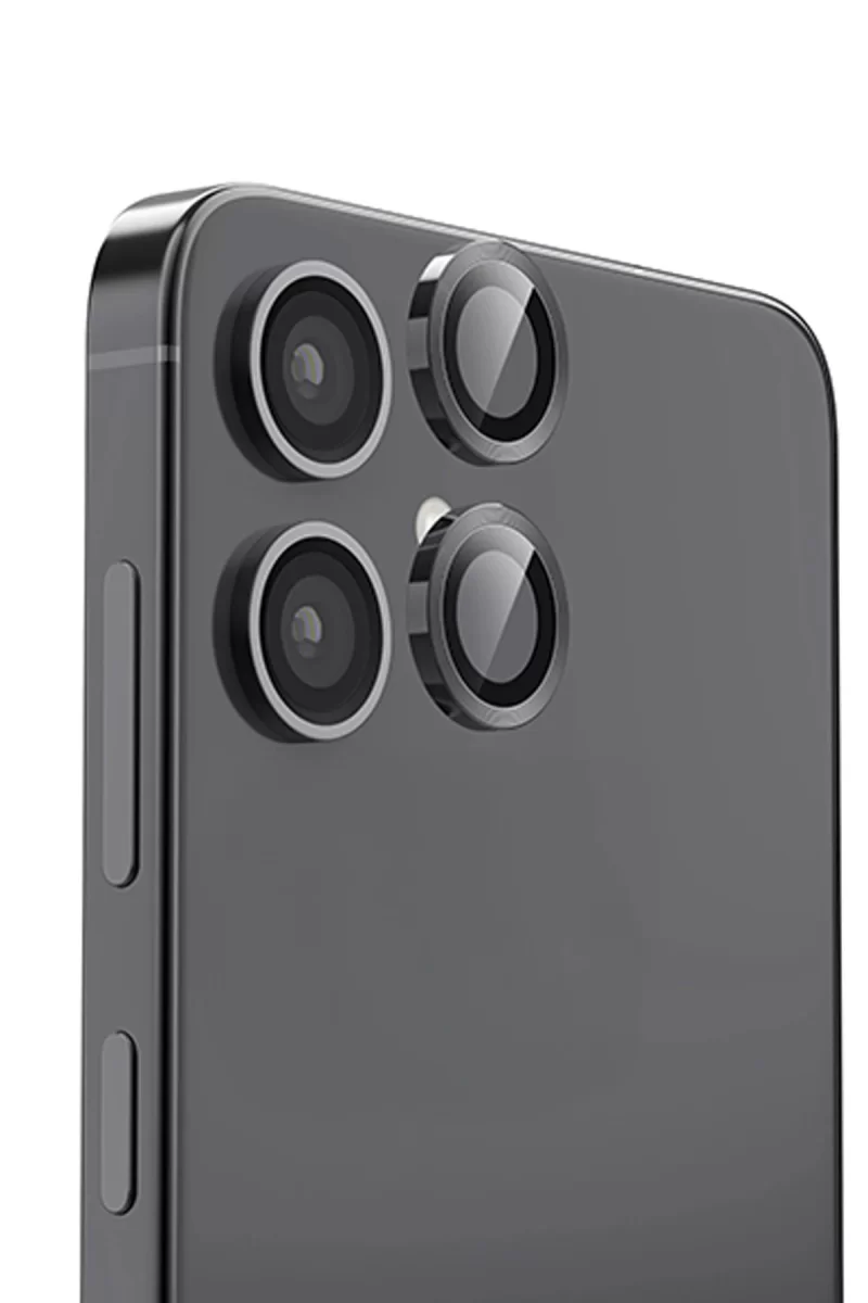 Newface Samsung Galaxy A06 Raze Metal Kamera Lens - Siyah