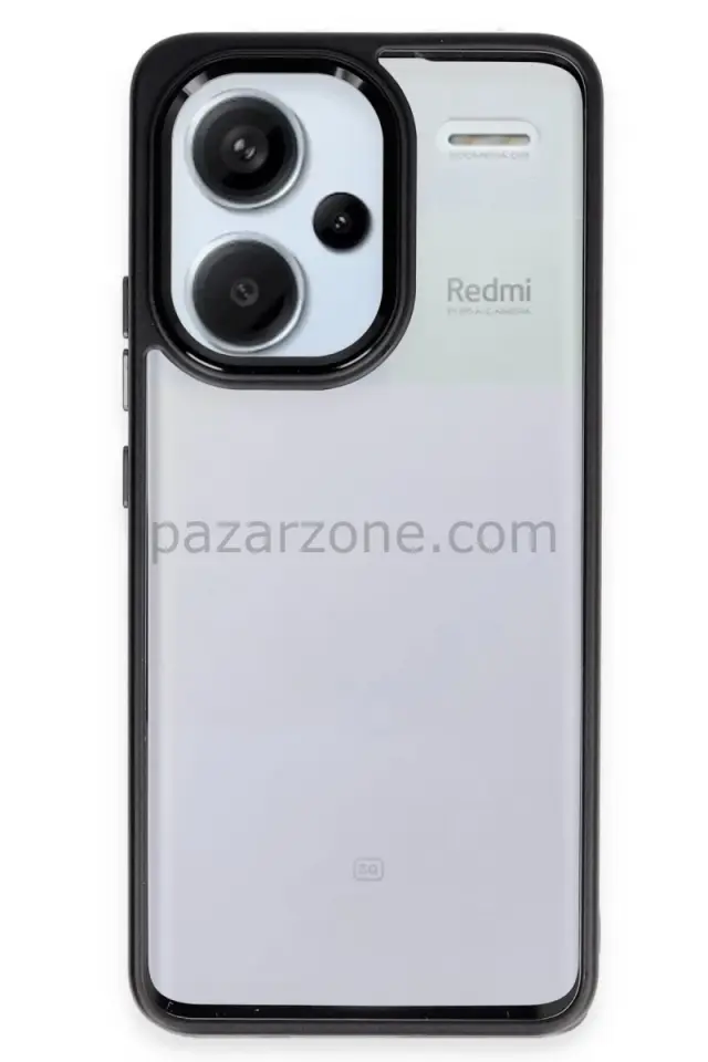 Newface Xiaomi Redmi Note 13 Pro Plus Kılıf Power Silikon - Siyah