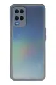 Newface Oppo A54 4G Kılıf Montreal Silikon Kapak - Gri