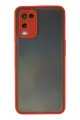 Newface Oppo A54 4G Kılıf Montreal Silikon Kapak - Kırmızı