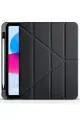Newface Apple iPad 2022 10.9 (10.nesil) Kılıf Kalemlikli Mars Tablet Kılıfı - Siyah