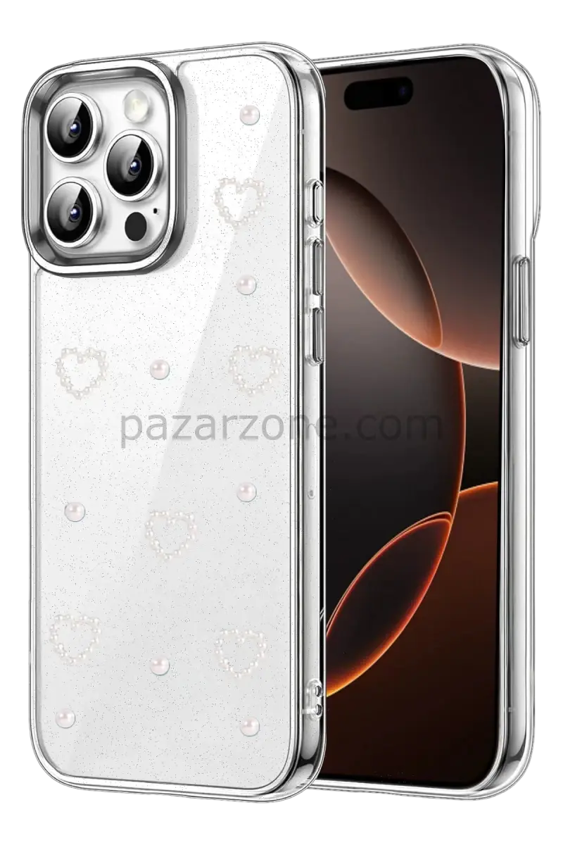Newface Apple iPhone 14 Pro Max Fiyonk Desenli Kapak - Desen 10