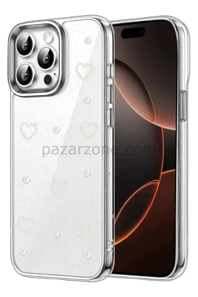 Newface Apple iPhone 14 Pro Max Fiyonk Desenli Kapak - Desen 10