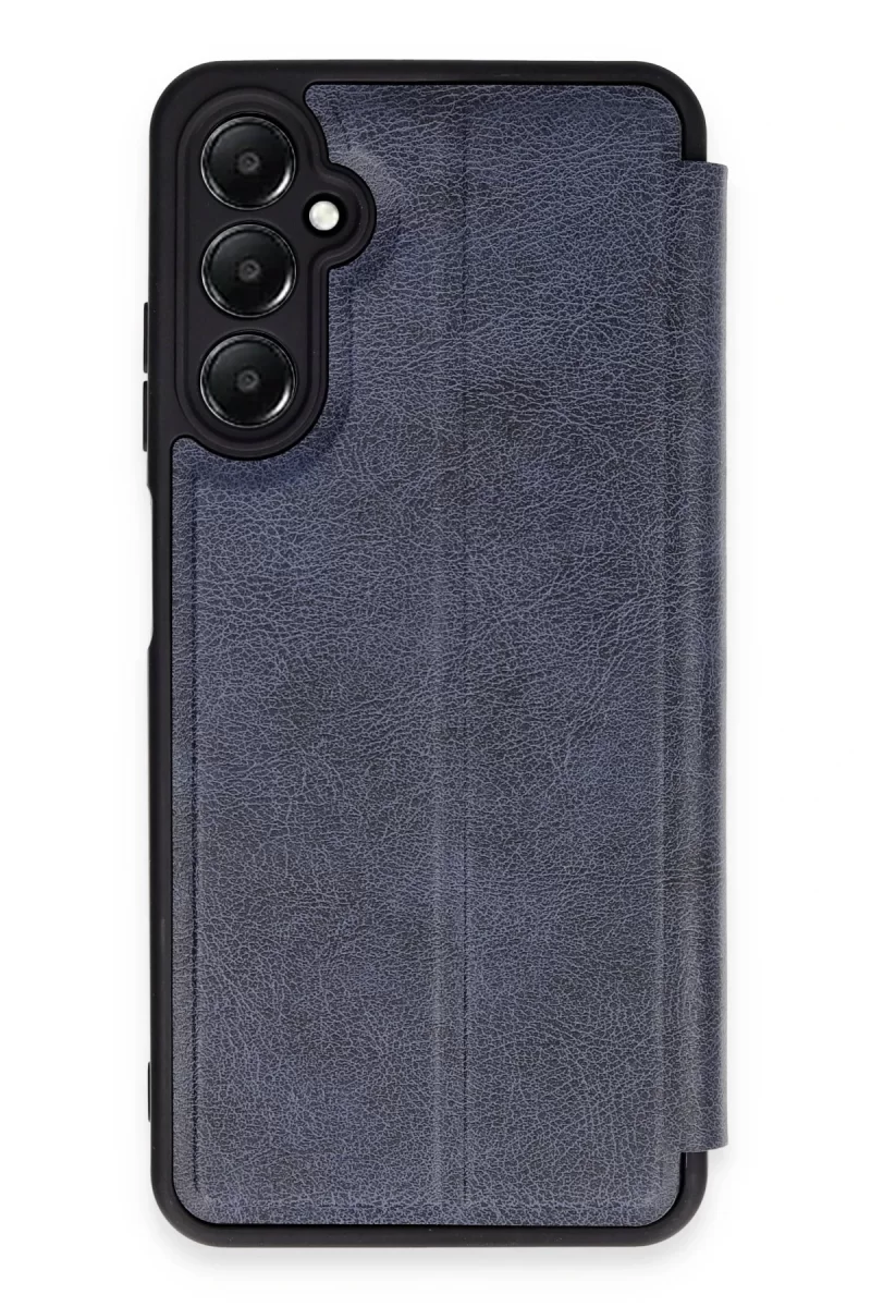 Newface Samsung Galaxy A25 5G Kılıf Flip Cover - Lacivert