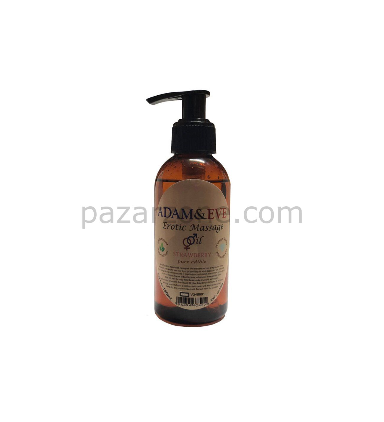ADAM&EVE MASSAGE OIL ÇİLEKLİ MASAJ YAĞI 150ML