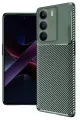 Newface Realme C75 4G Auto Focus Karbon Kapak - Koyu Yeşil
