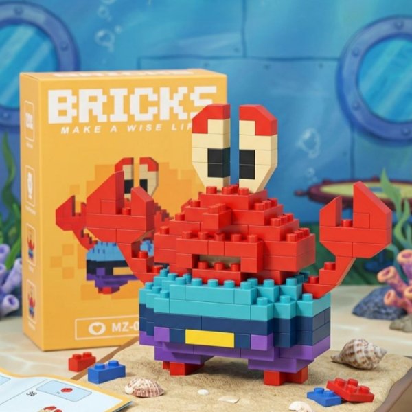 Bay Yengeç Mini Lego Figürü