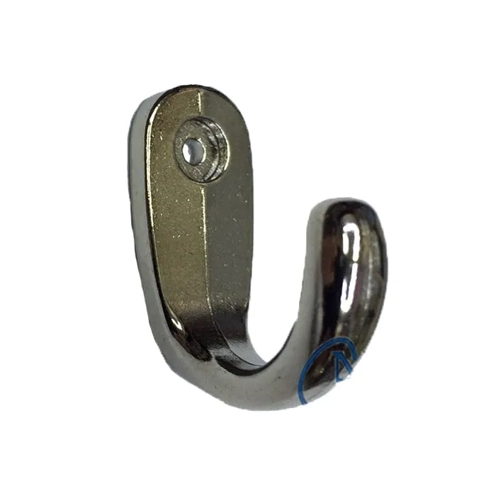 Büyük Tekli Fincan Askı, Dekor Askısı - Nikel, 100 Adet, 12x23x30 Mm