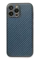 Newface Apple iPhone 13 Pro Kılıf Coco Karbon Silikon - Mavi