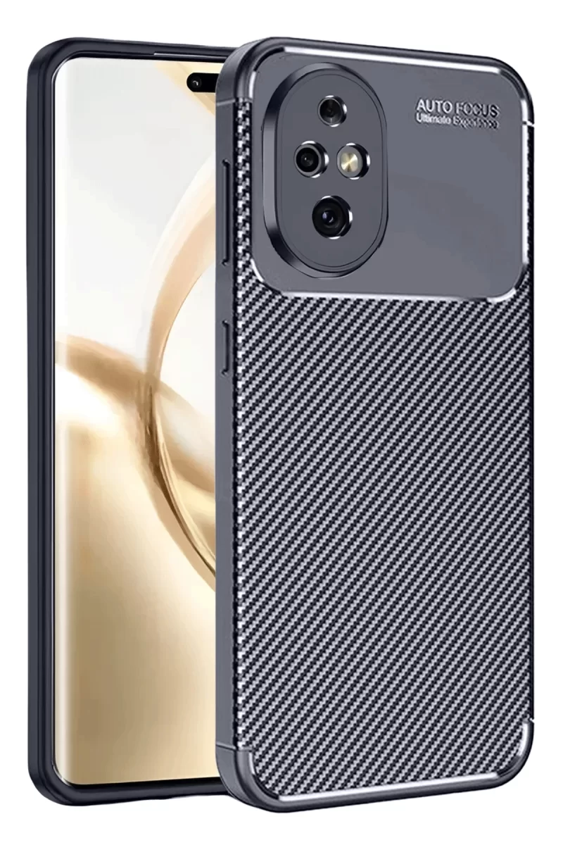 Newface Honor 200 Kılıf Auto Focus Karbon Kapak - Lacivert