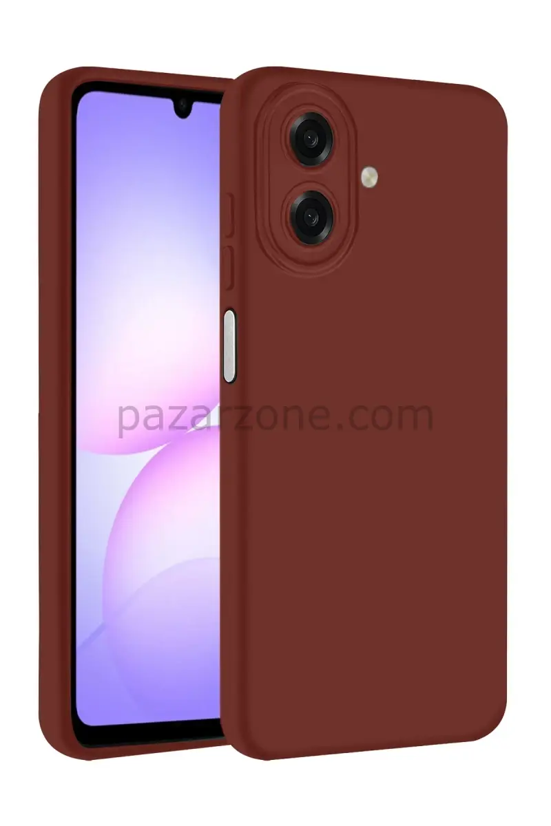 Newface Samsung Galaxy A07 4G First Silikon - Bordo