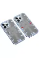 Newface Apple iPhone 14 Pro Kılıf Mekanik Bumper Kapak - Mavi