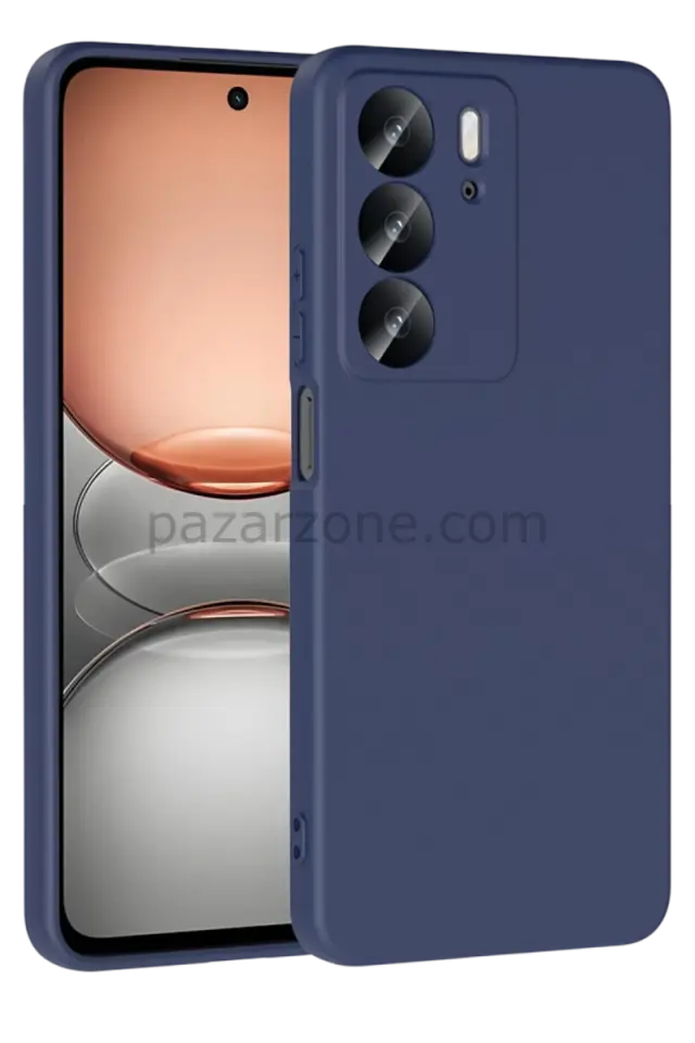 Newface Realme C75 4G First Silikon - Lacivert