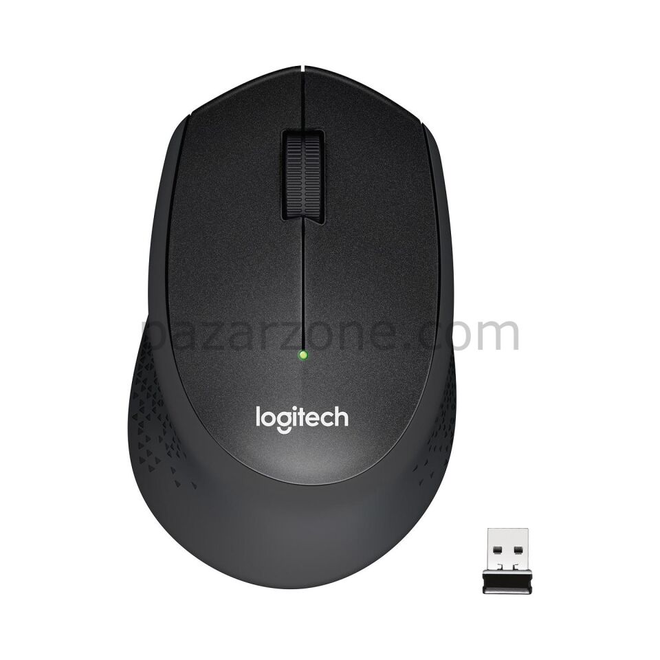 LOGITECH M330 SESSİZ KABLOSUZ USB OPTİK MOUSE SİYAH 910-004909