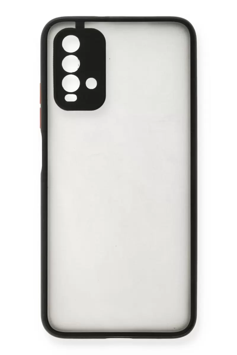 Newface Xiaomi Redmi 9T Kılıf Montreal Silikon Kapak - Siyah