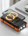 20000 mAh Powerbank Güneş Enerjili Kablosuz Şarj Hızlı Şarj Taşınabilir Batarya (Kopya)
