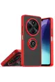 Newface Realme C75 4G Kılıf Montreal Yüzüklü Silikon Kapak - Kırmızı