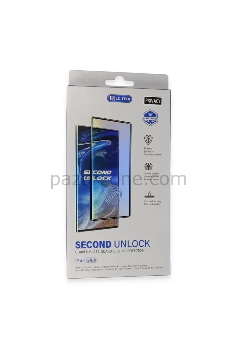 Newface Samsung Galaxy S24 Ultra Durable Full Glue Curved Hayalet Cam