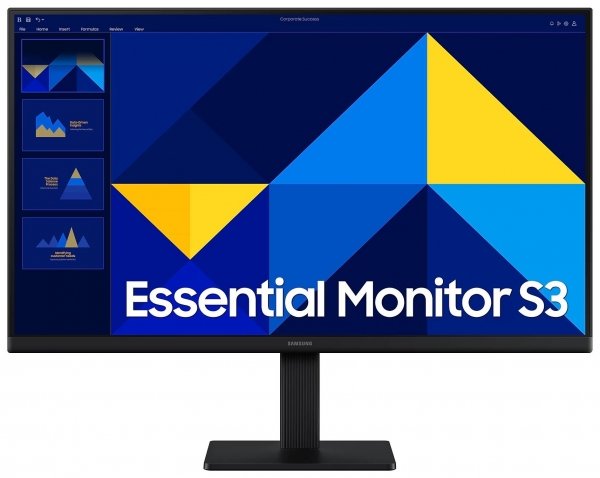 SAMSUNG 24 ESSENTIAL S3 LS24D300GAUXUF IPS 5Ms 100Hz HDMI VGA VESA FHD MONİTÖR