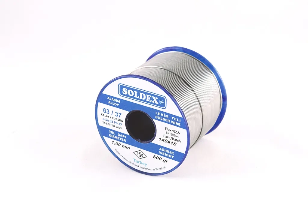 Soldex 63-37 Lehim Teli 200 Gr 1,2 Mm, Sn:63 - Pb:37