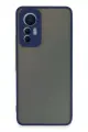 Newface Xiaomi Mi 12 Lite Kılıf Montreal Silikon Kapak - Lacivert