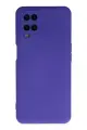 Newface Oppo A54 4G Kılıf Nano içi Kadife Silikon - Mor