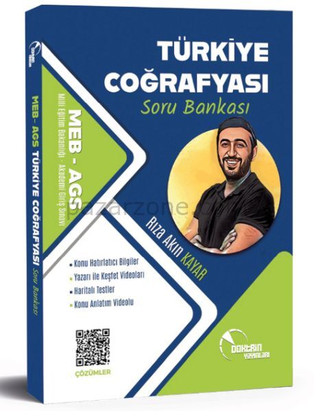 Doktrin Yayınları MEB-AGS Türkiye Coğrafyası Soru Bankası