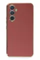 Newface Samsung Galaxy A54 5G Kılıf Volet Silikon - Kırmızı