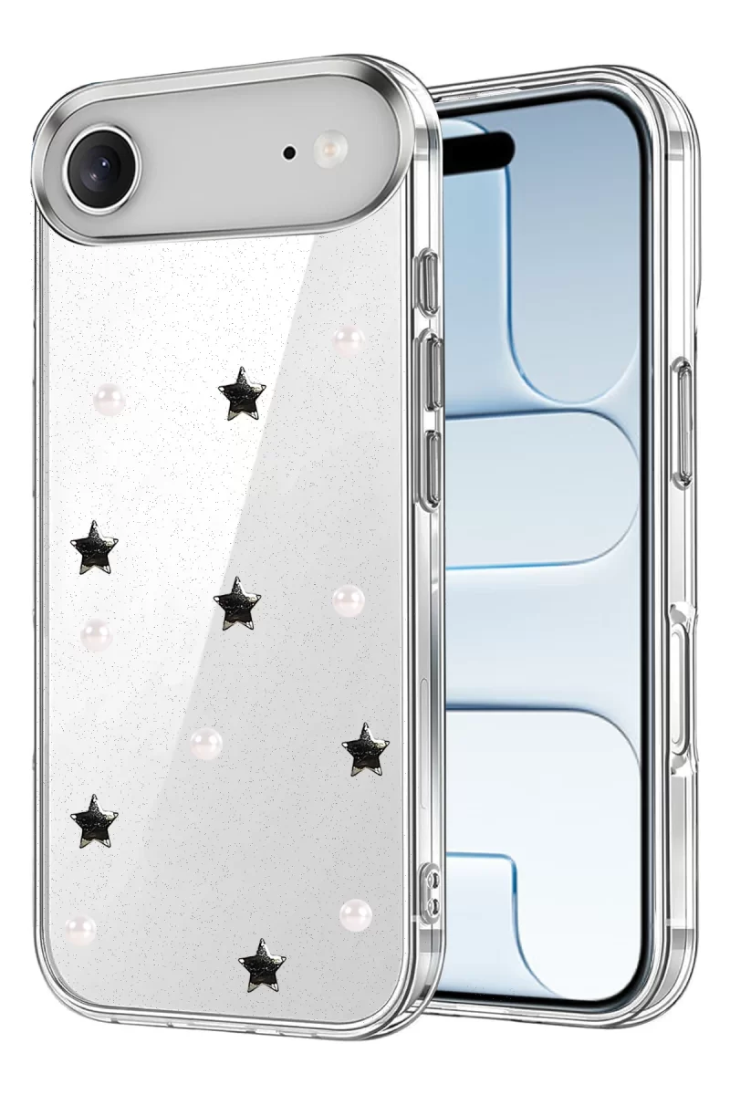 Newface Apple iPhone 17 Air Fiyonk Desenli Kapak - Desen 7