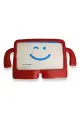 Newface Apple iPad 2022 10.9 (10.nesil) Kılıf Karakter Tablet Silikon - Kırmızı