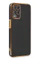 Newface Oppo A54 4G Kılıf Volet Silikon - Siyah