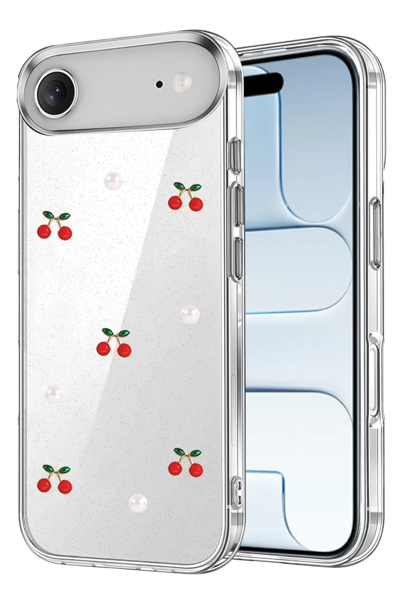 Newface Apple iPhone 17 Air Fiyonk Desenli Kapak - Desen 9