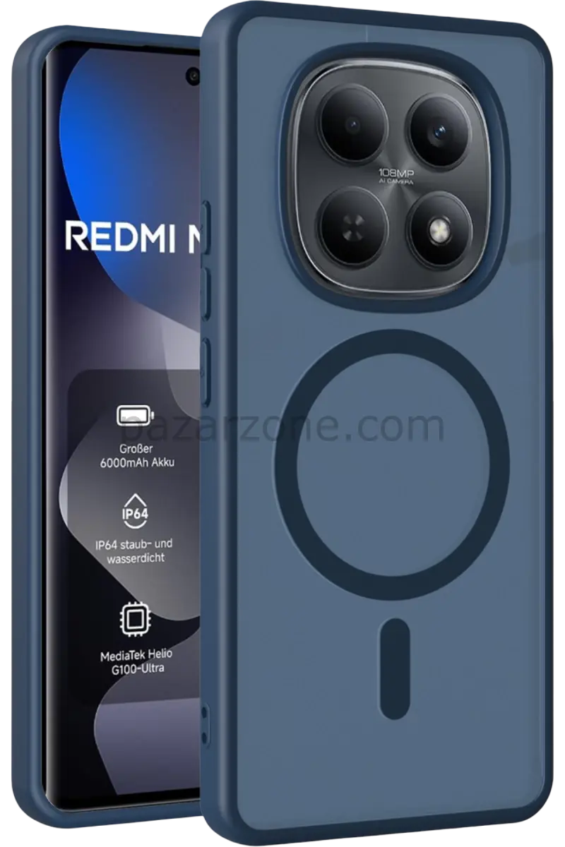 Joko Xiaomi Redmi Note 15 Pro 5G Jota Magsafe Kapak - Lacivert