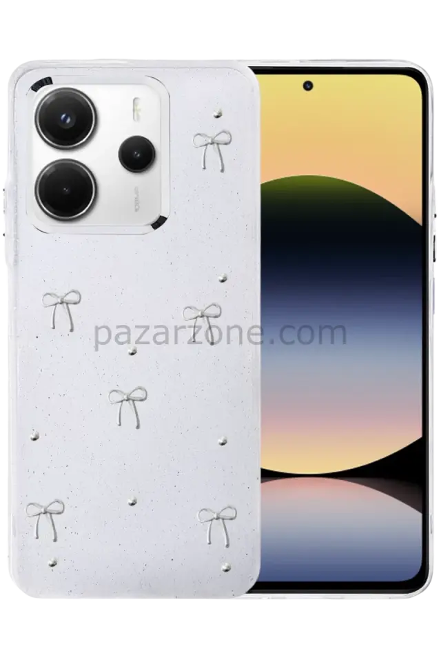 Newface Xiaomi Redmi Note 14 4G Fiyonk Desenli Kapak - Desen 5