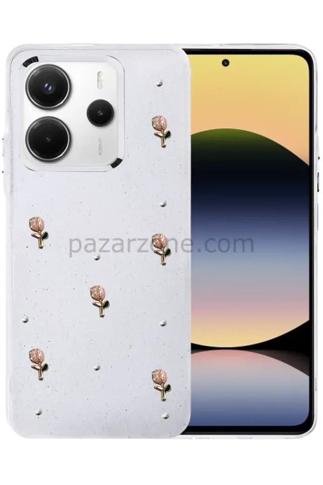 Newface Xiaomi Redmi Note 14 4G Fiyonk Desenli Kapak - Desen 6