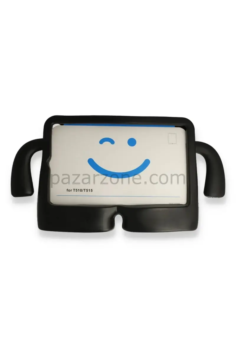 Newface Apple iPad 2022 10.9 (10.nesil) Kılıf Karakter Tablet Silikon - Siyah