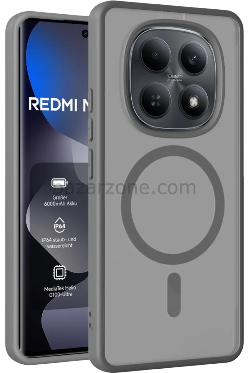 Joko Xiaomi Redmi Note 15 Pro 5G Jota Magsafe Kapak - Titan Gri