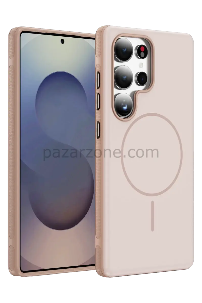 Joko Samsung Galaxy S23 Ultra Neksa Magsafe Kapak - Rose