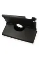 Newface Apple iPad 4 9.7 Kılıf 360 Tablet Deri Kılıf - Siyah