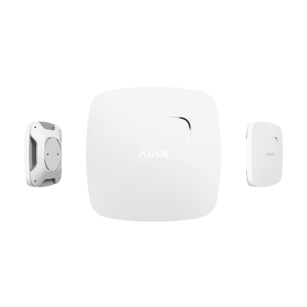 AJAX  Fire Protect Plus, Kablosuz, Isı ve Duman Dedektörü, BEYAZ