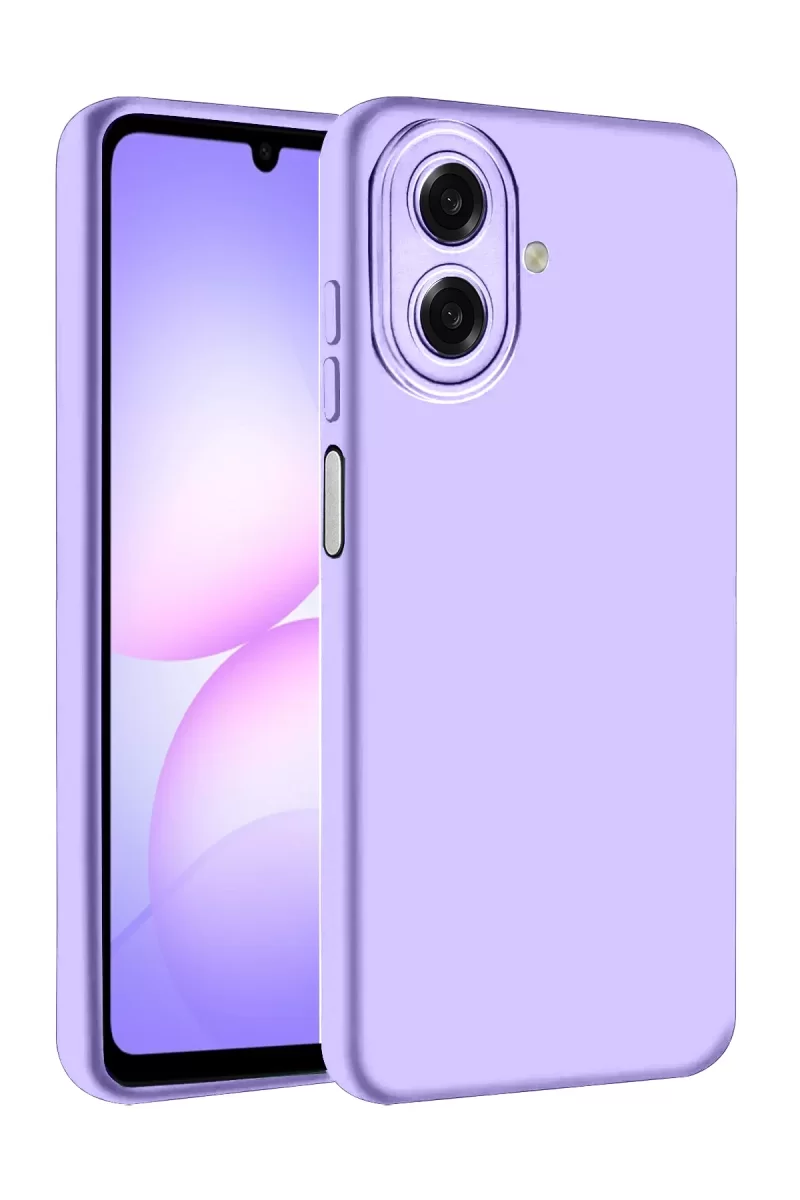 Newface Samsung Galaxy A07 4G First Silikon - Lila