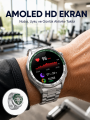 Amoled Smartwatch Harita Modlu Bluetooth Aramalı 3 Değiştirilebilir Kayışlı Yeni Nesil