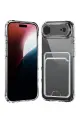 Newface Apple iPhone 17 Air Kart Şeffaf Silikon - Şeffaf