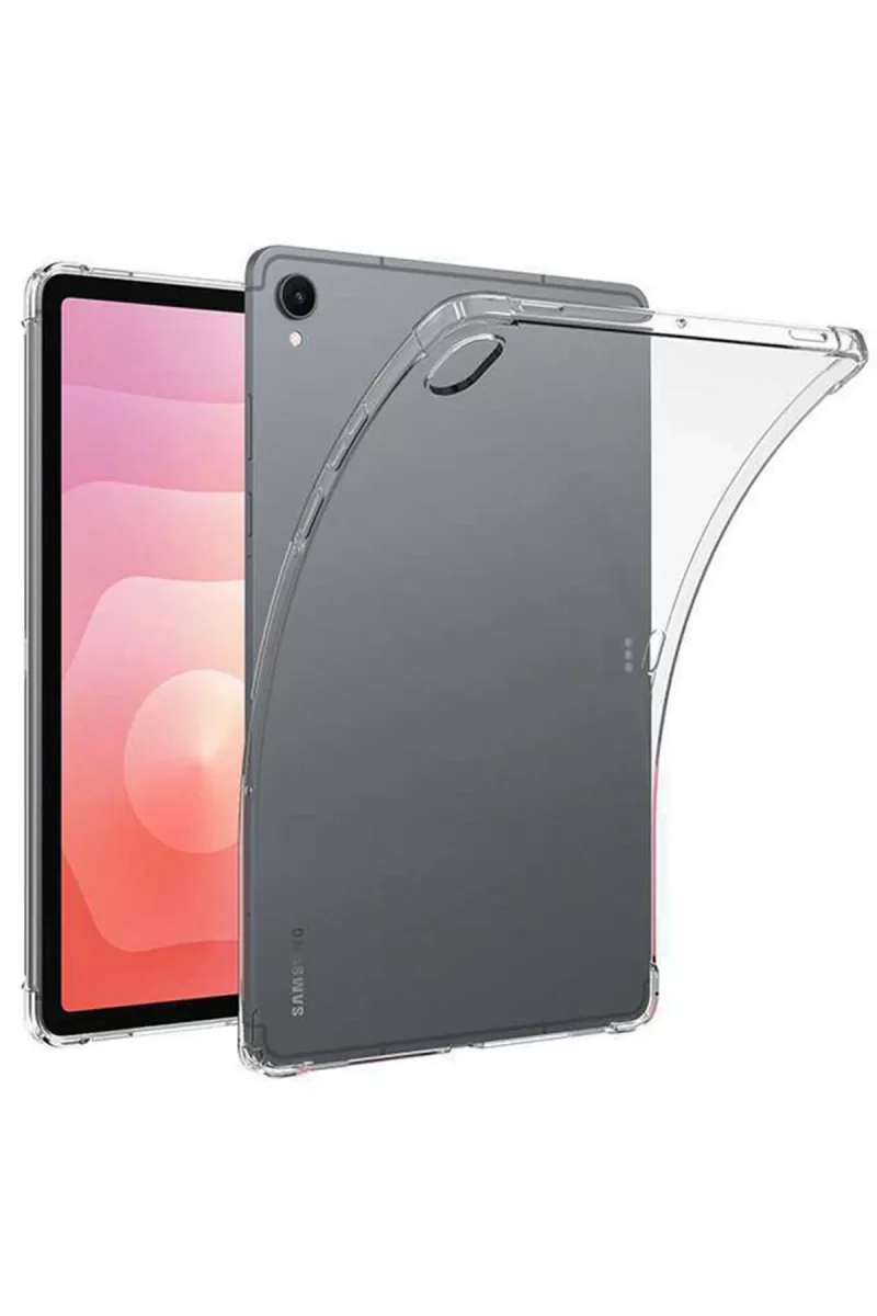 Newface Samsung Galaxy Tab S11 Kılıf Anti Shock Tablet Silikon - Şeffaf