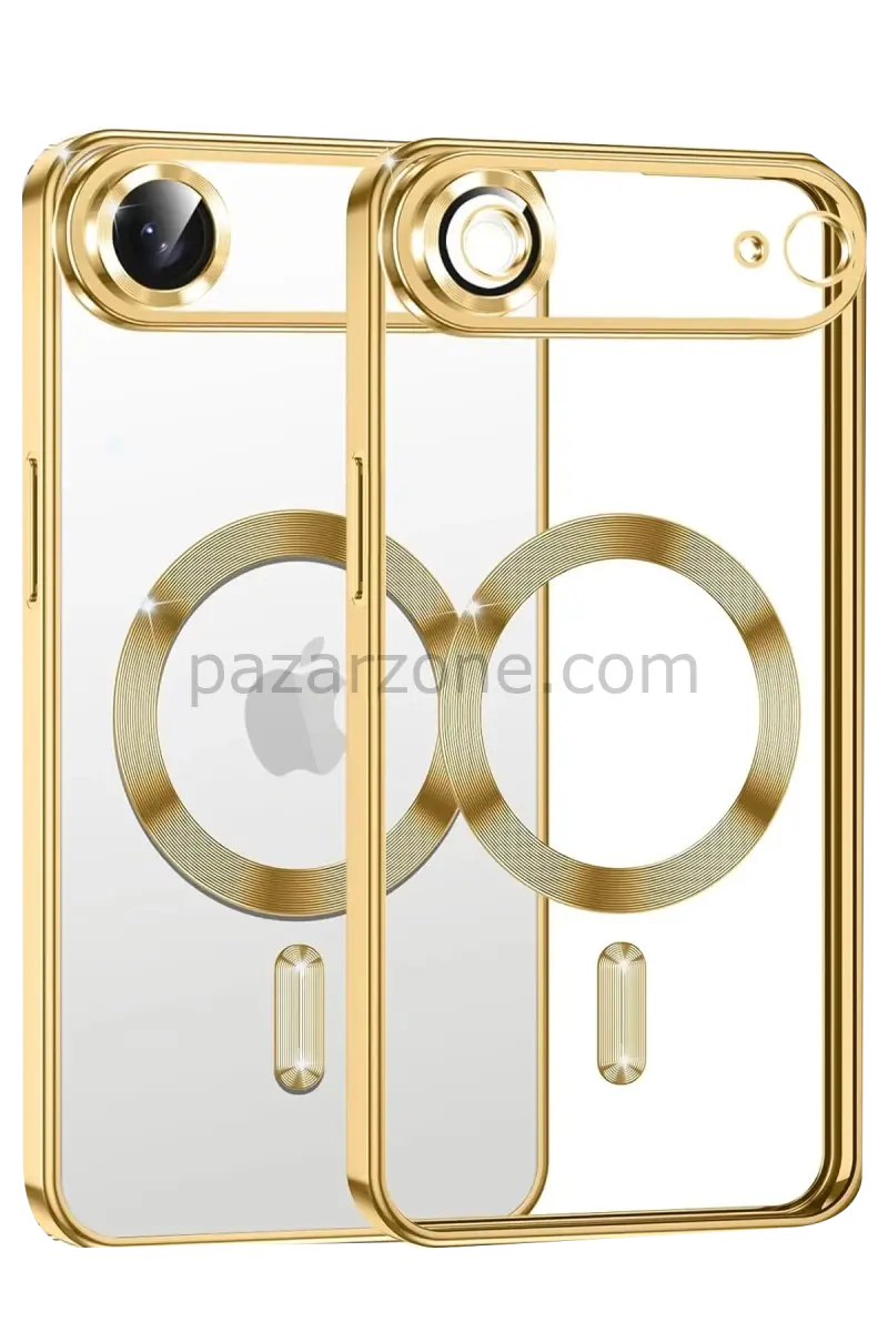 Newface Apple iPhone 17 Air Kross Magneticsafe Kapak - Gold