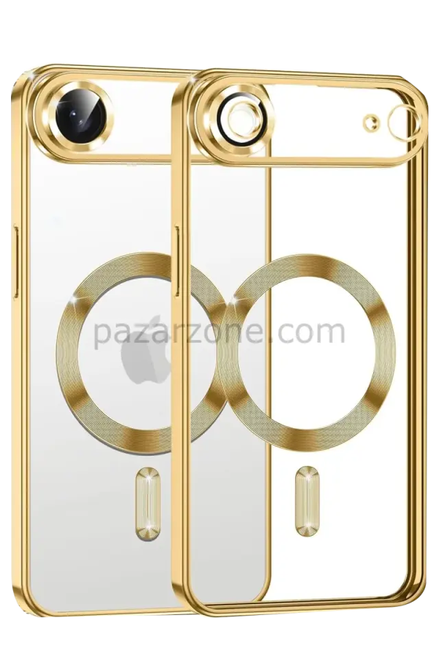 Newface Apple iPhone 17 Air Kross Magneticsafe Kapak - Gold
