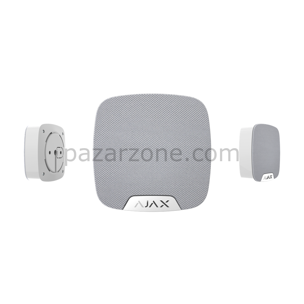 AJAX  HomeSiren, Kablosuz, Dahili Siren, BEYAZ