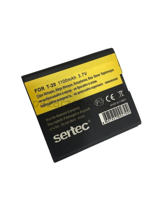Sertec - Turkcell T-20 Uyumlu Batarya
