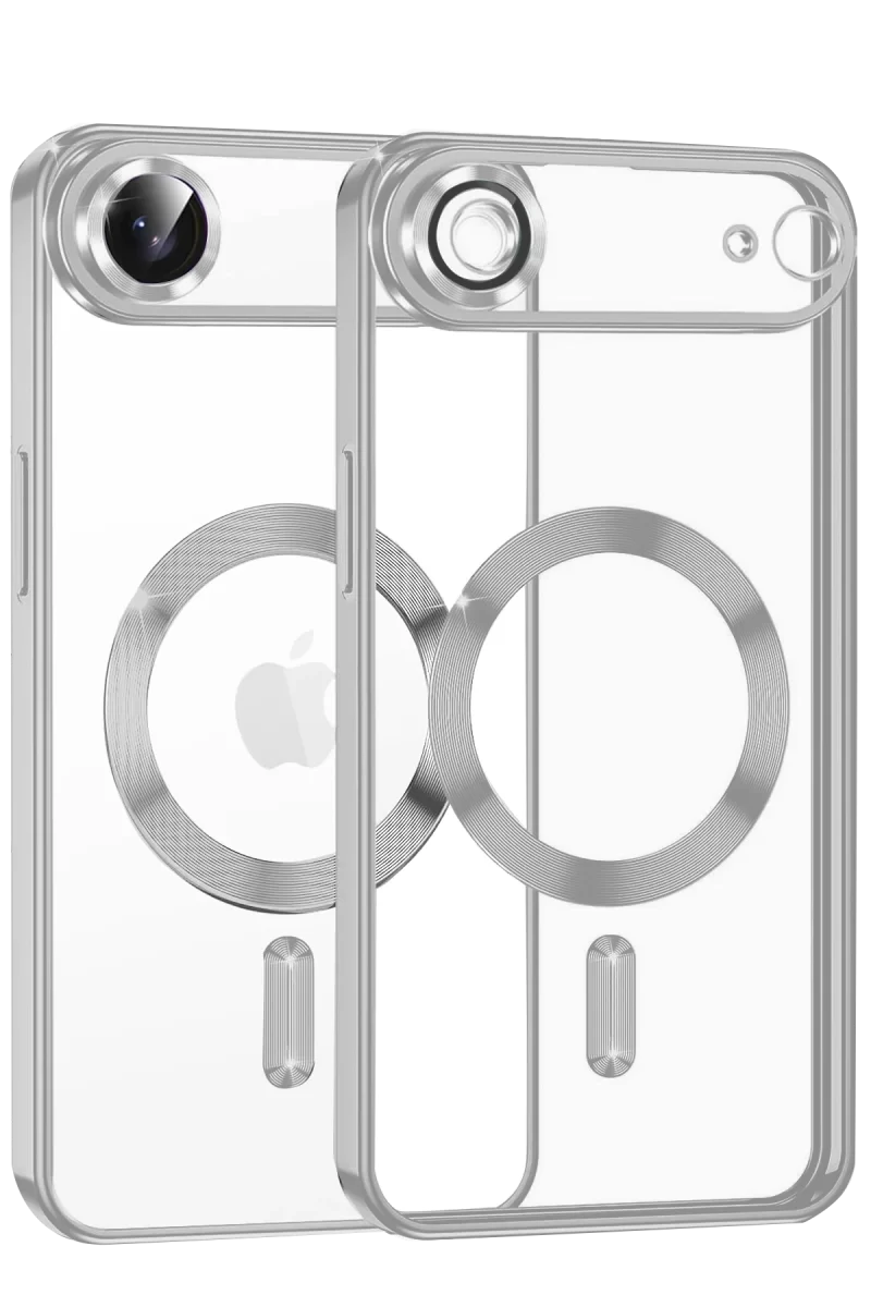 Newface Apple iPhone 17 Air Kross Magneticsafe Kapak - Gümüş